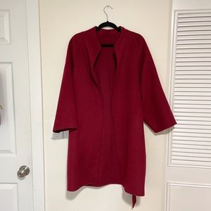 Cashmere Wool Blend Coat